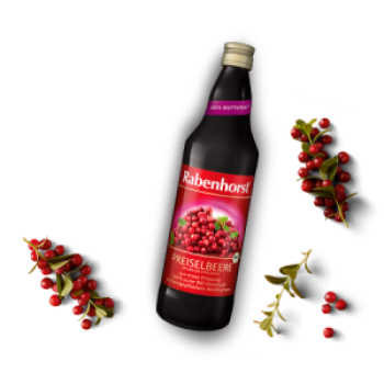RABENHORST SOK OD BRUSNICE 750ml RABENHORST SOK OD BRUSNICE 750ml